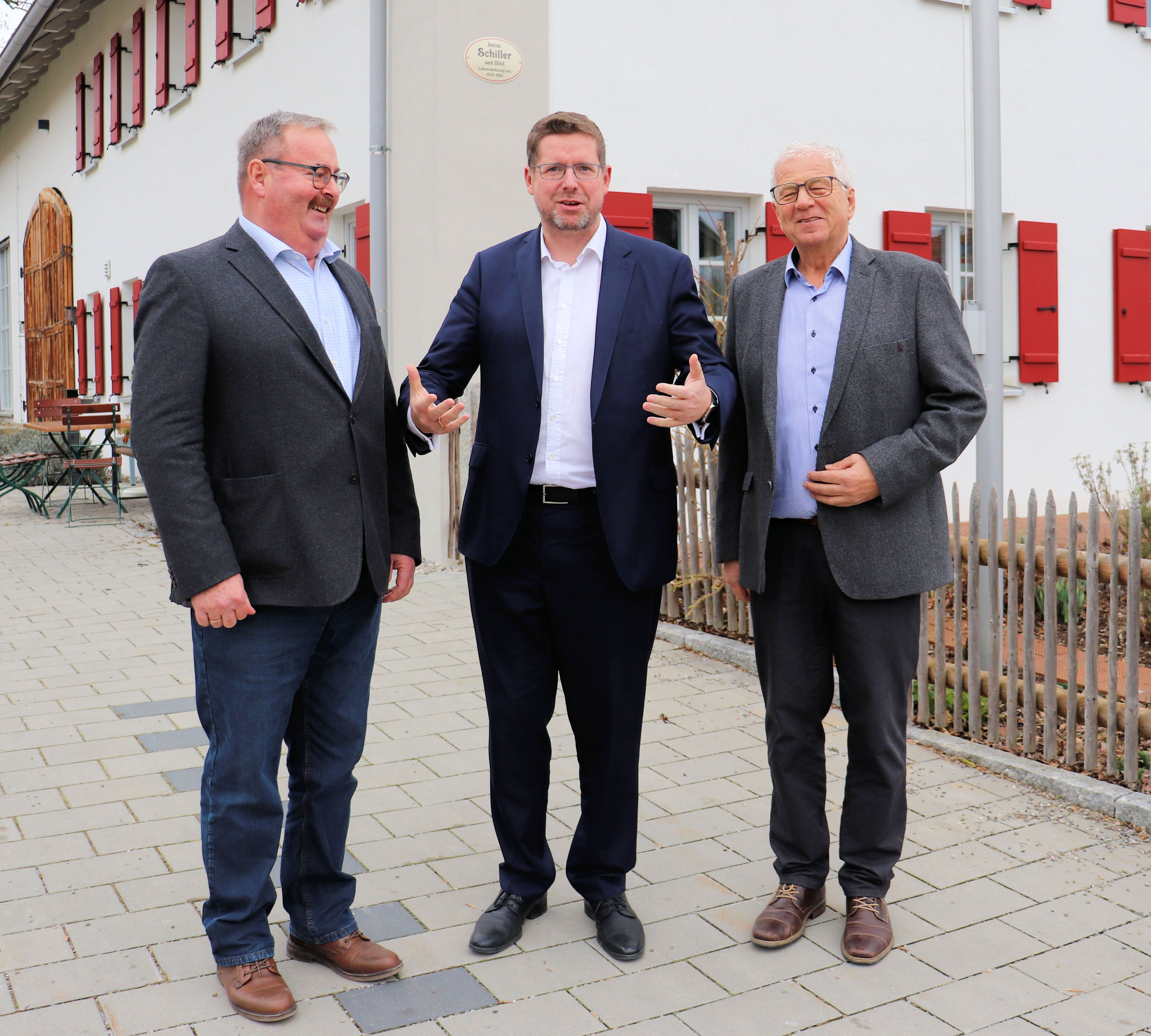 Politischer Austausch in Oberostendorf